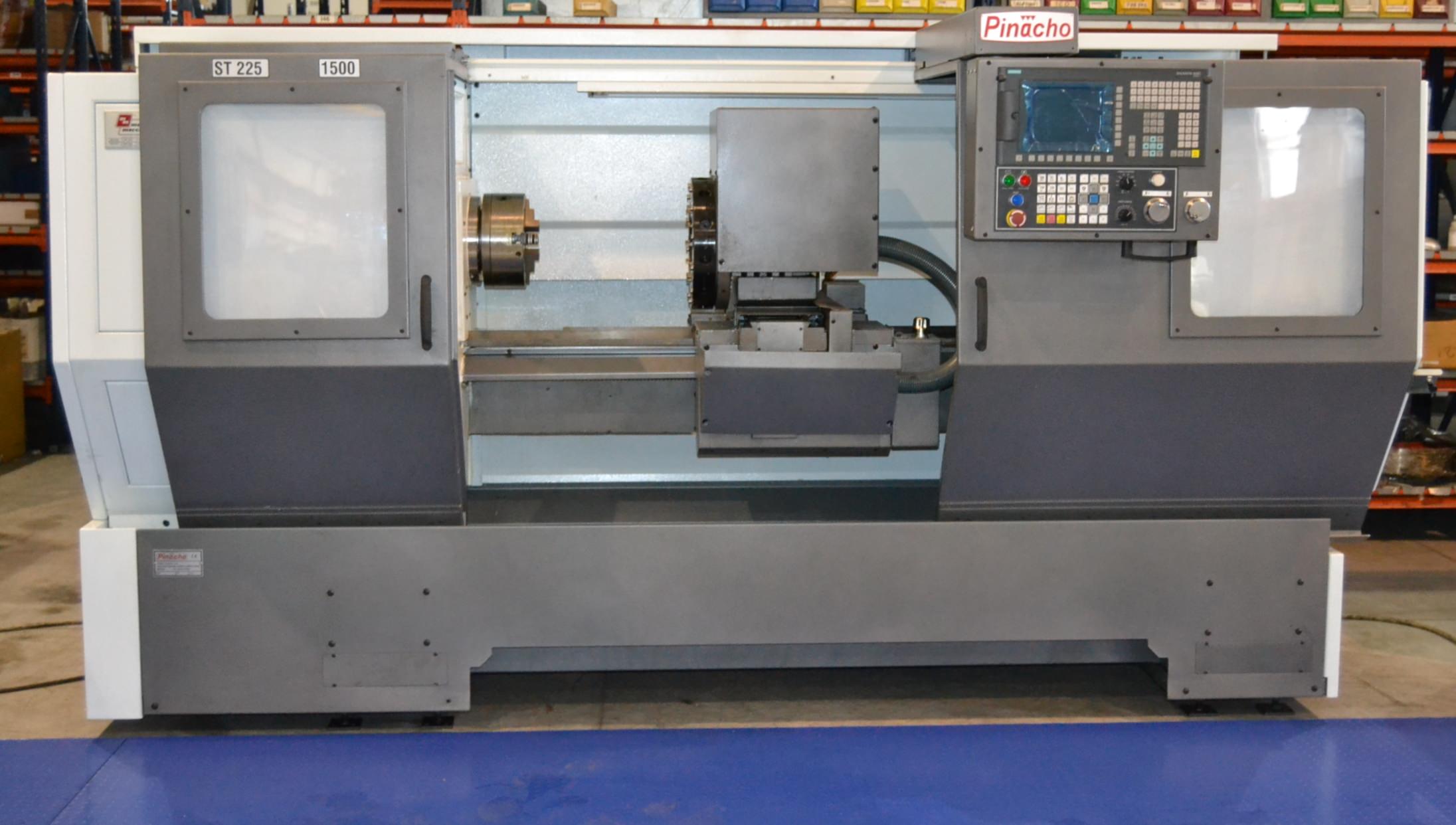 PINACHO ST 225 X 1500 SIEMENS 828 D BASIC T +  Shop Turn 